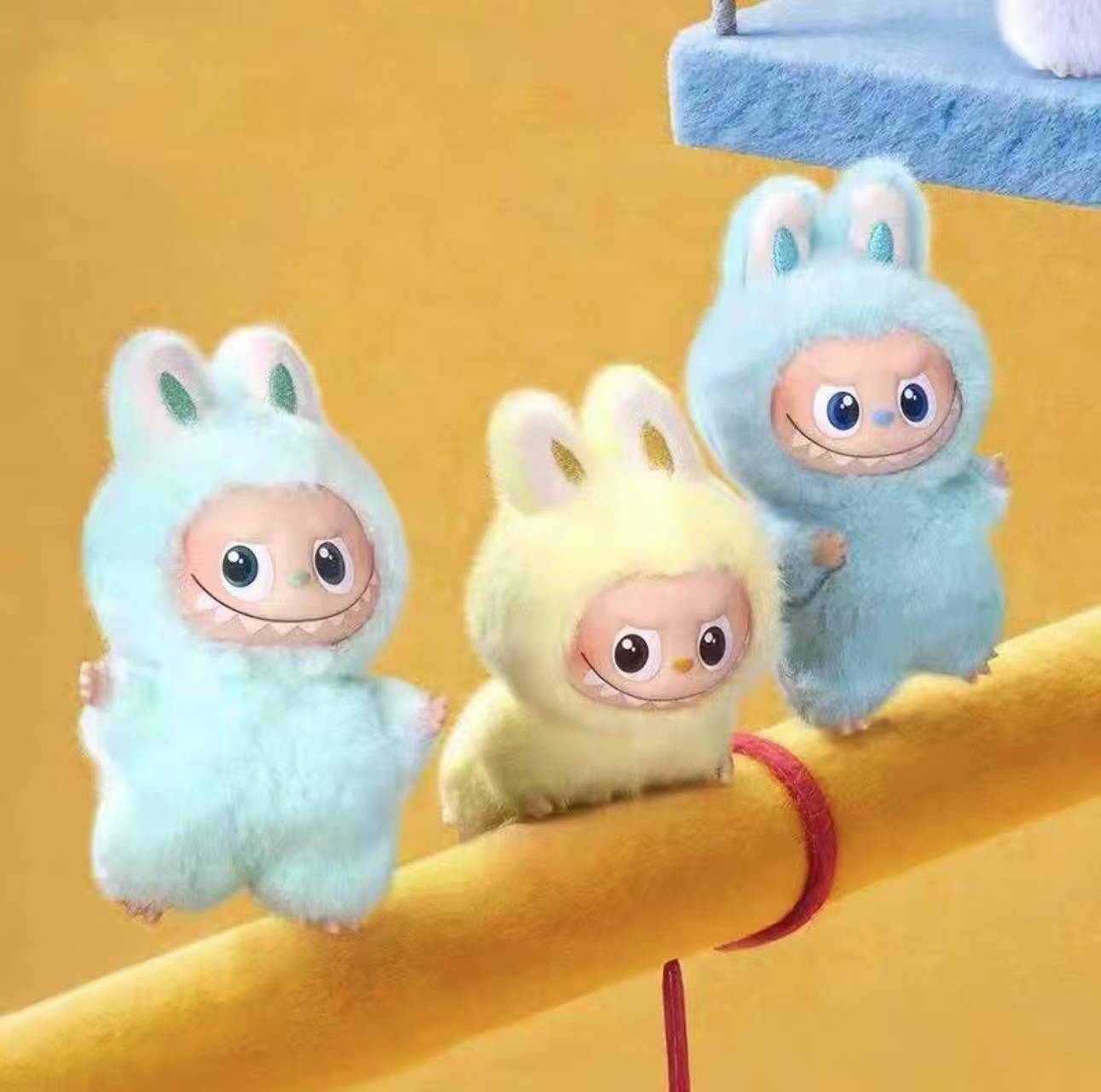 POP MART LABUBU V4 The Monsters Big into Energy Plush Dolls Figures Toys Blind Box