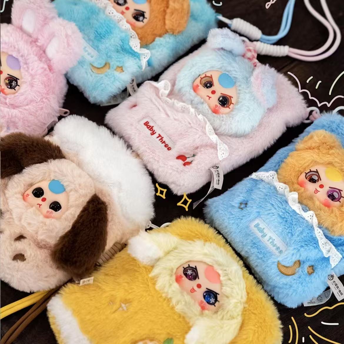 Baby three phone bag