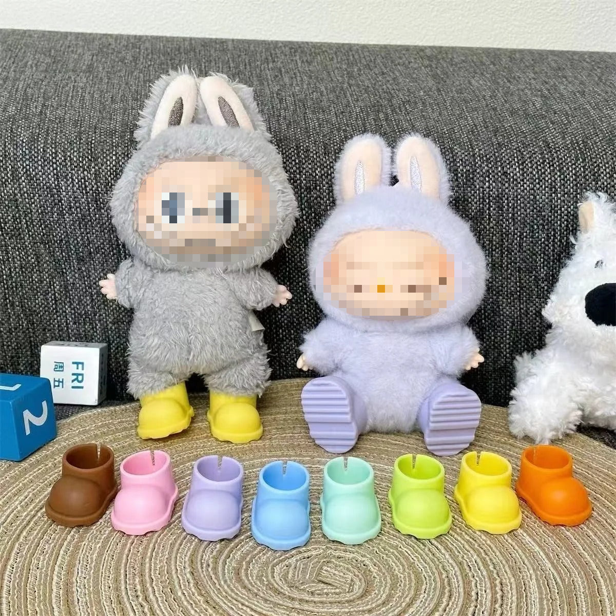 Doll Rubber Shoes (NO Doll)