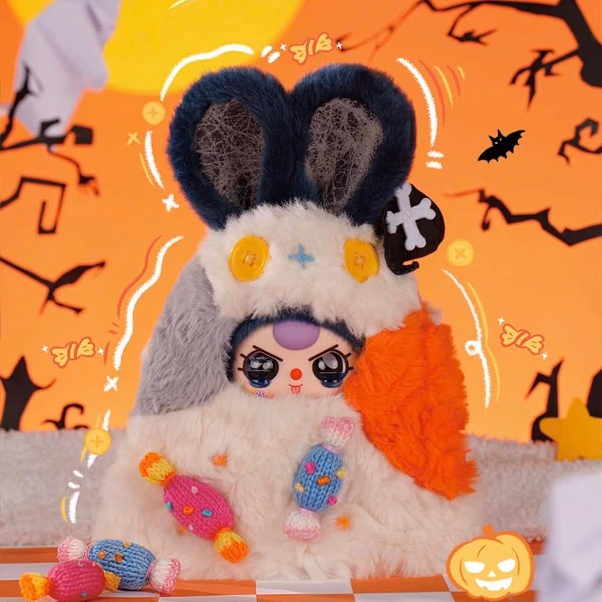 Baby three halloween series blind box