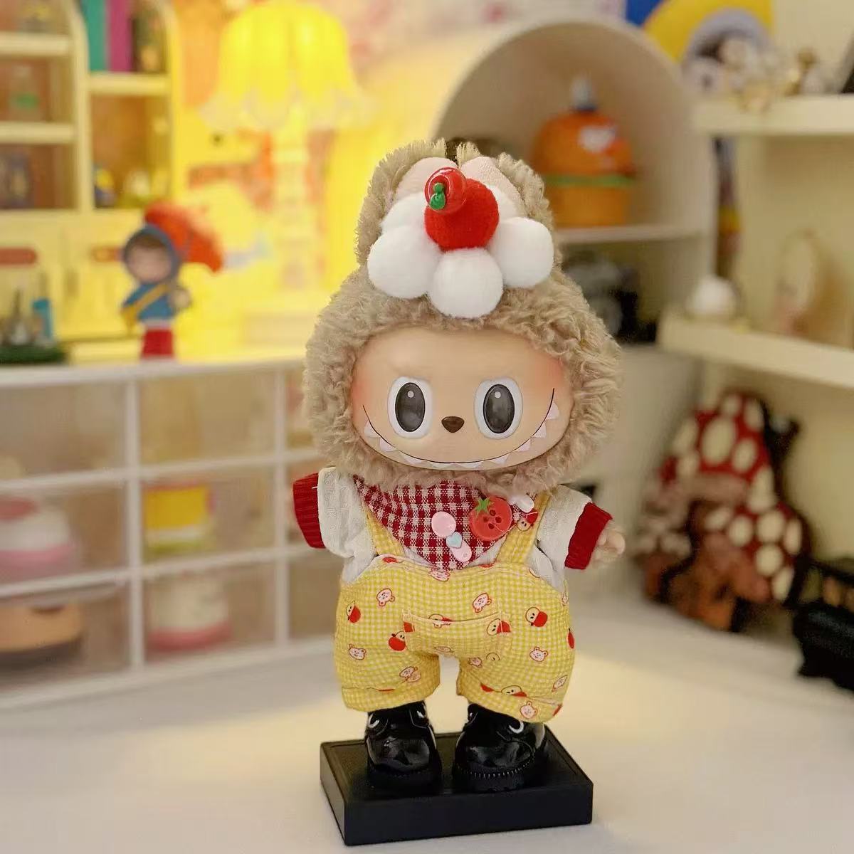 (New!!!)Doll Clothes Suitable for labubu Dolls Accessories  Clothes Set for Dolls (NO Doll)