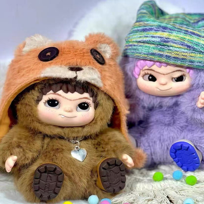 WAKUKU V1 Fuzzy Trendy Fun Party series blind box