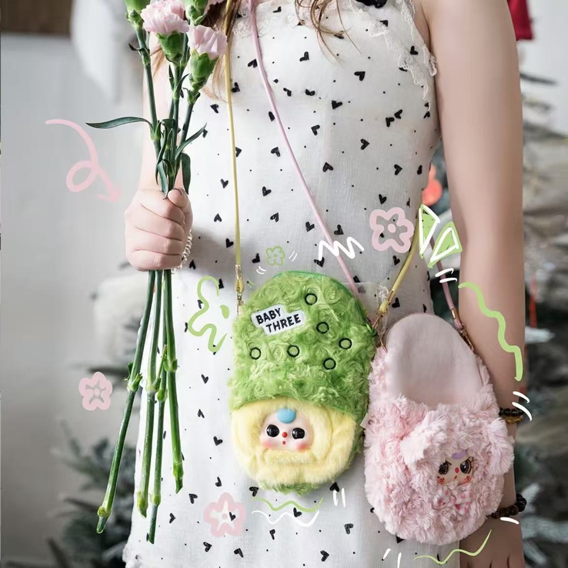 Baby three phone bag