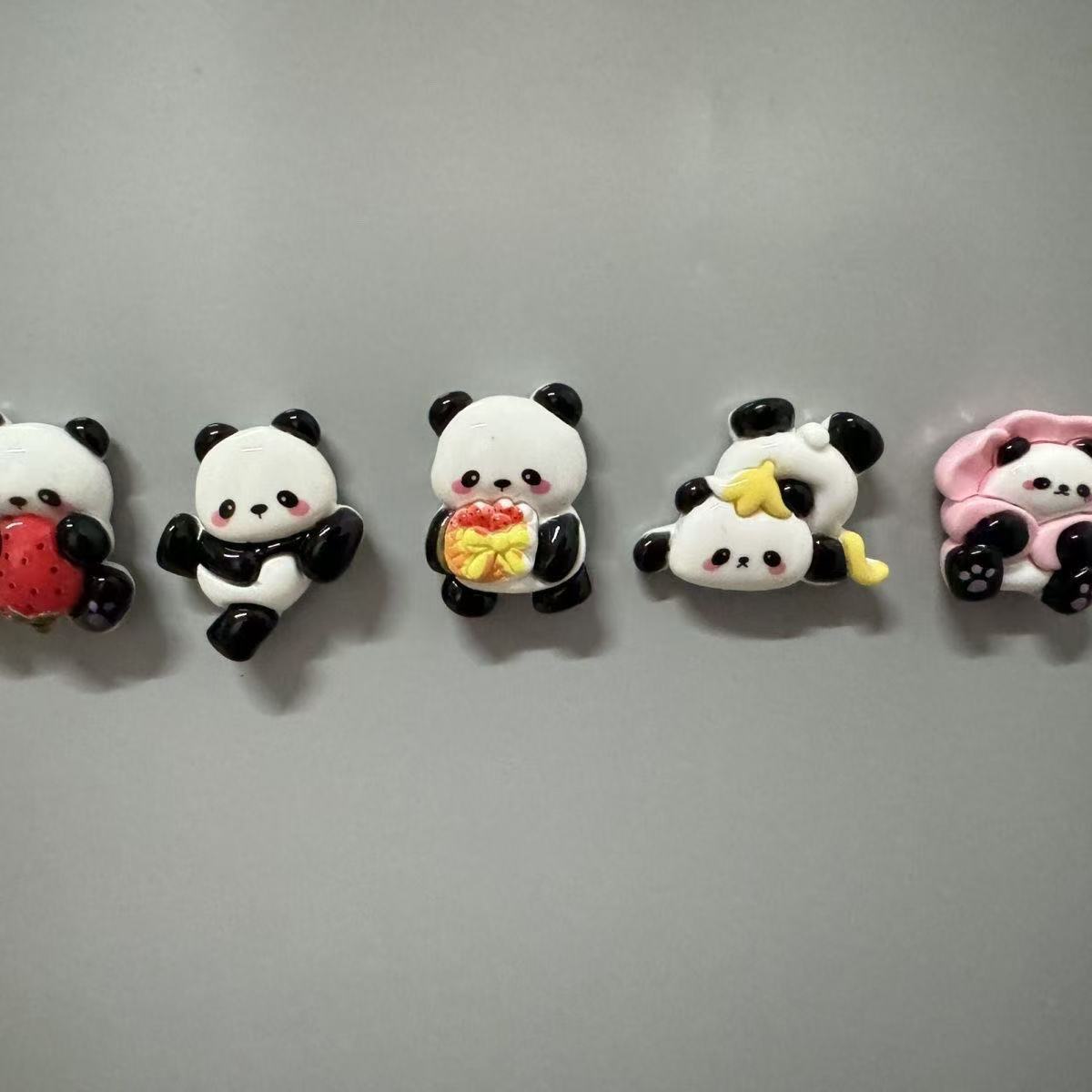 Panda refrigerator sticker