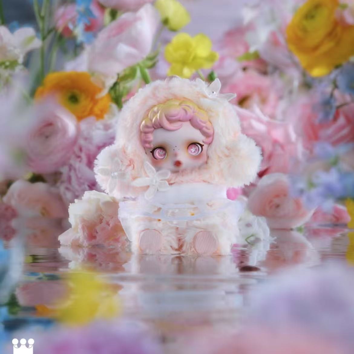 SkullPanda L'impressionnisme Plush Dolls Figures Toys Blind Box