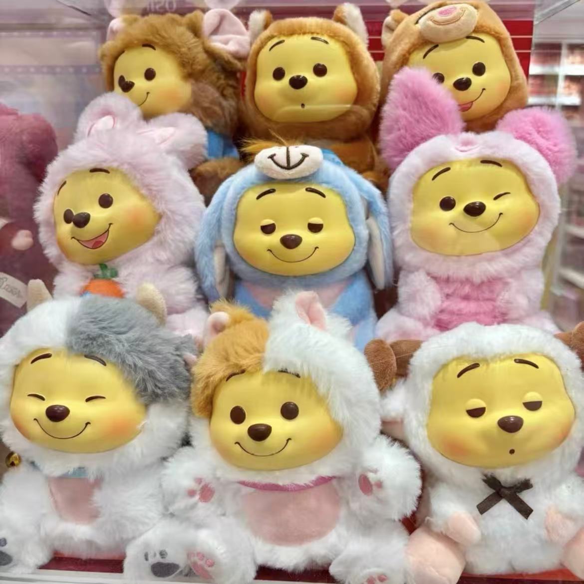 Disney Winnie the Pooh Collection Naughty team series blind box