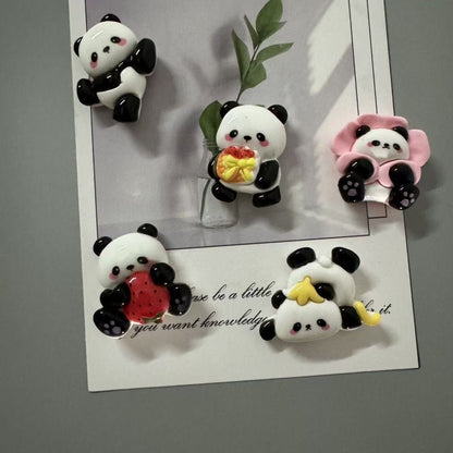 Panda refrigerator sticker