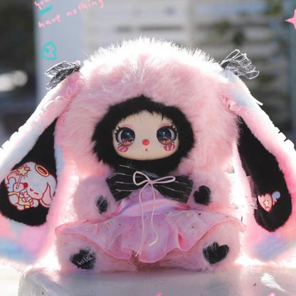 LIILA'S ZOO 600% V3 masquerade party with my girl series blind box