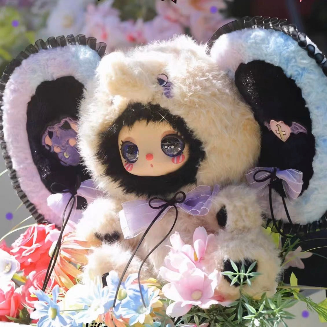 LIILA'S ZOO 600% V3 masquerade party with my girl series blind box