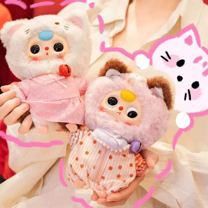 Baby three Kitten Wardrobe series plush blind box
