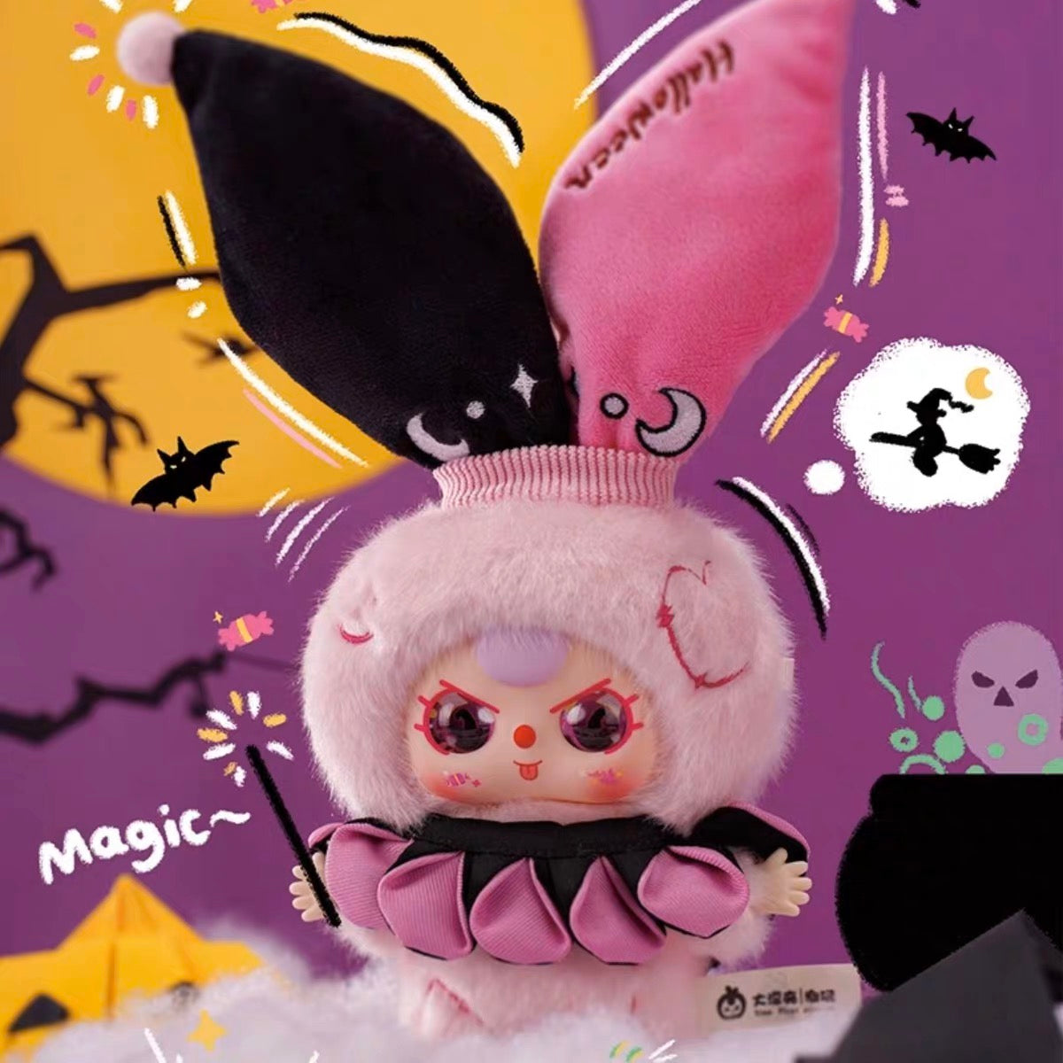 Baby three halloween series blind box