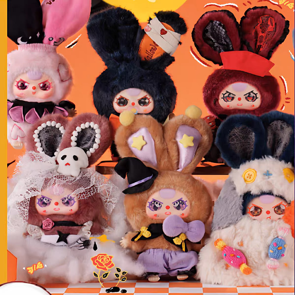 Baby three halloween series blind box