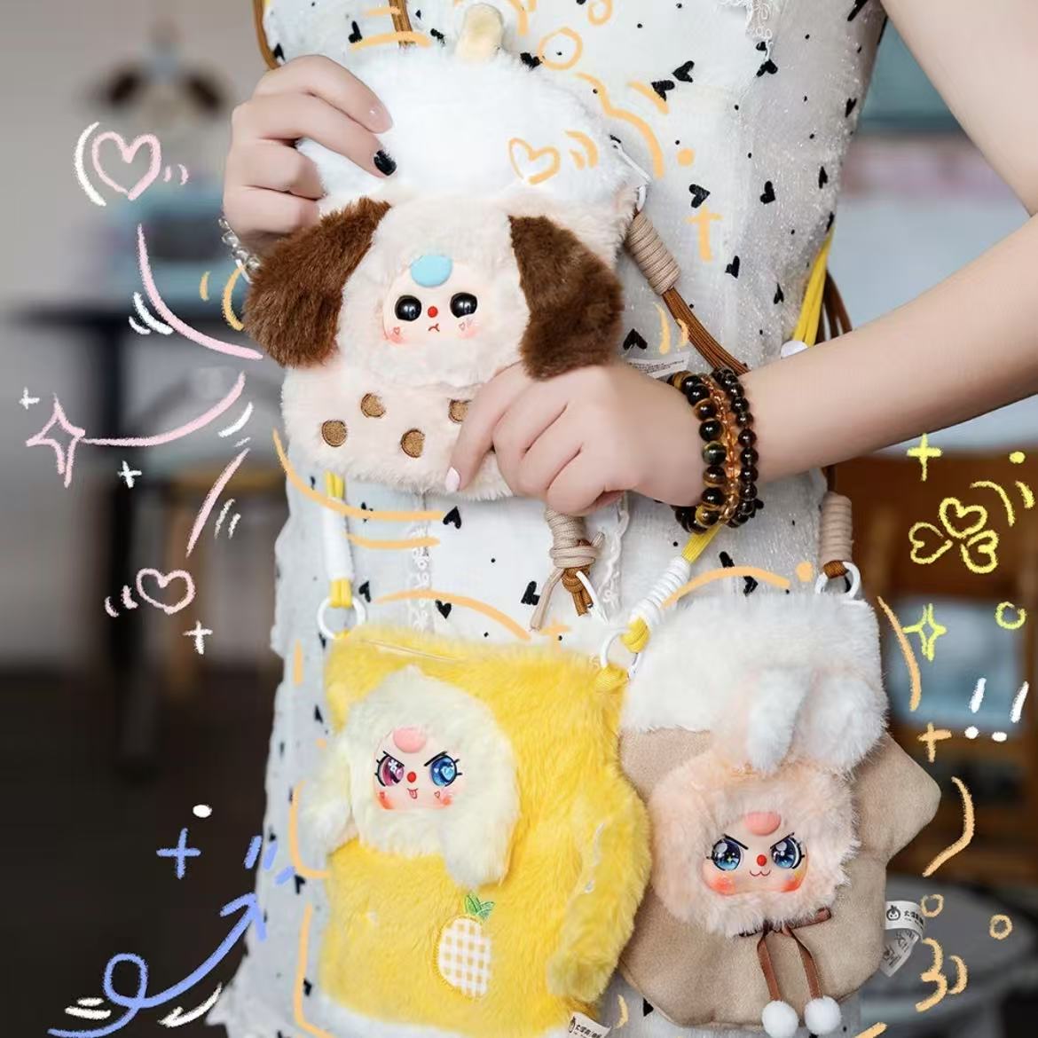 Baby three phone bag