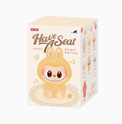 POP MART LABUBU V2 The Monsters Have a Seat Plush Dolls Figures Toys Blind Box